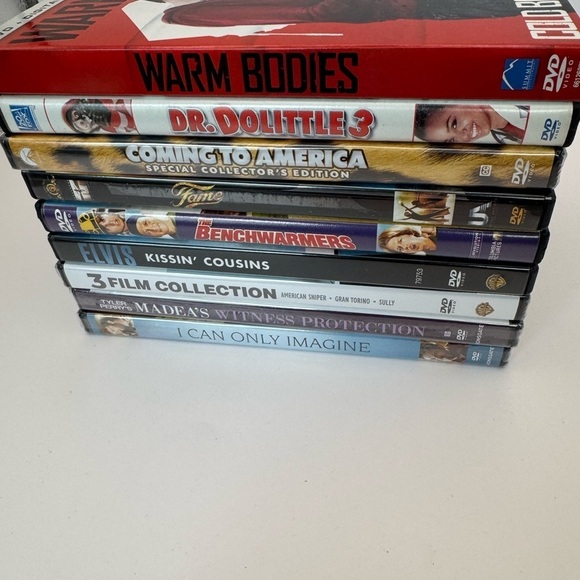 DVD Other - Nine Various 9 DVD Lot - Eddie Murphy; Clint Eastwood, Tom Hanks, Madea